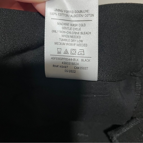 Favorite Daughter The Favorite Daughter Shortie Black Size 12 Trousers Wide Leg - Picture 10 of 10